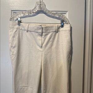 J. Crew Women's Cream Trousers